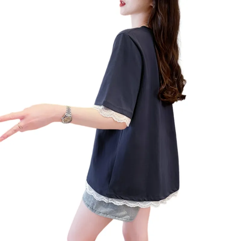 KAISER Drop Shoulder Sleeve T Shirt Women's-7