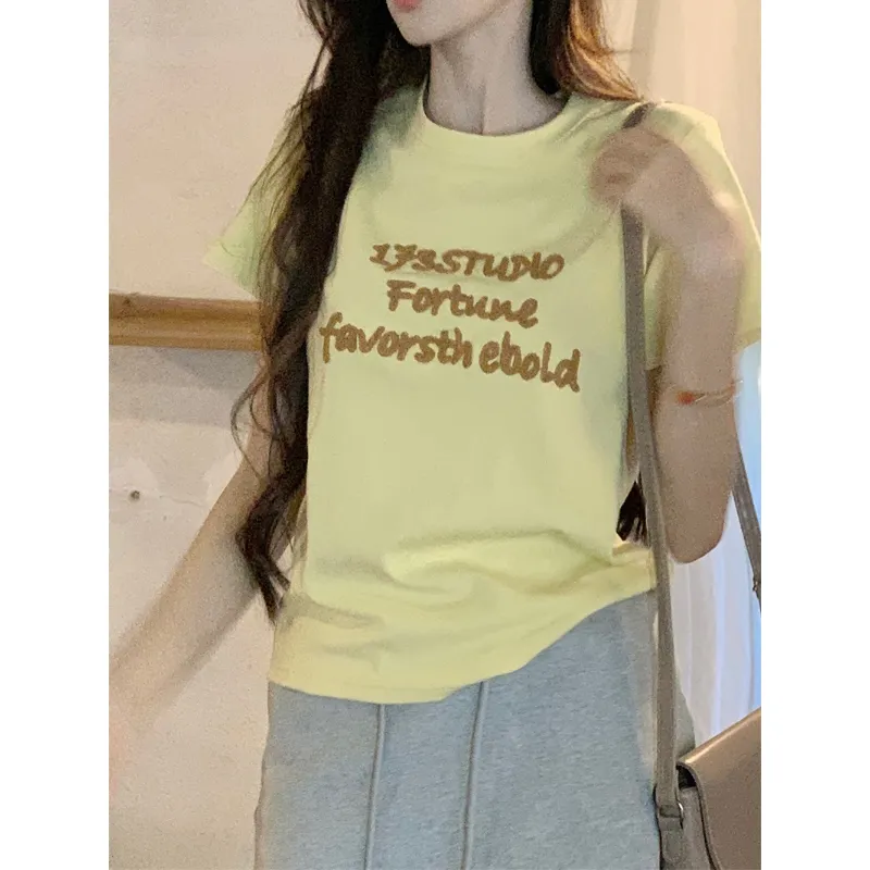 KAISER T Shirts Women's Yellow-4