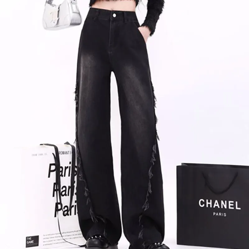 KAISER Jeans Women's Black Gray Color-4