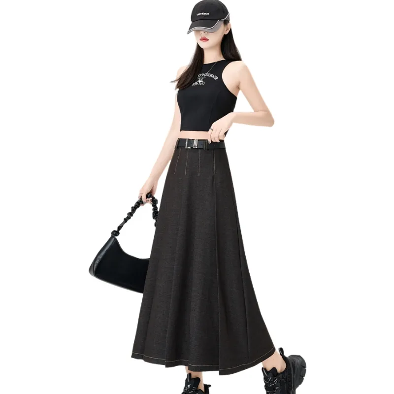 KAISER Denim Long Skirts Women's-3