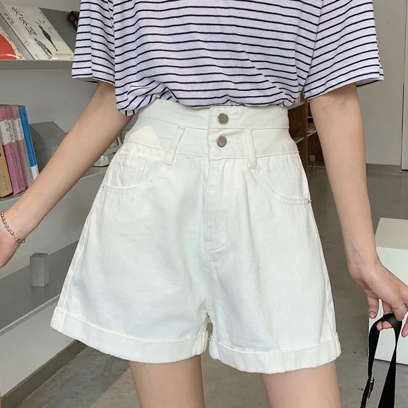 KAISER Denim Shorts Women's White-5