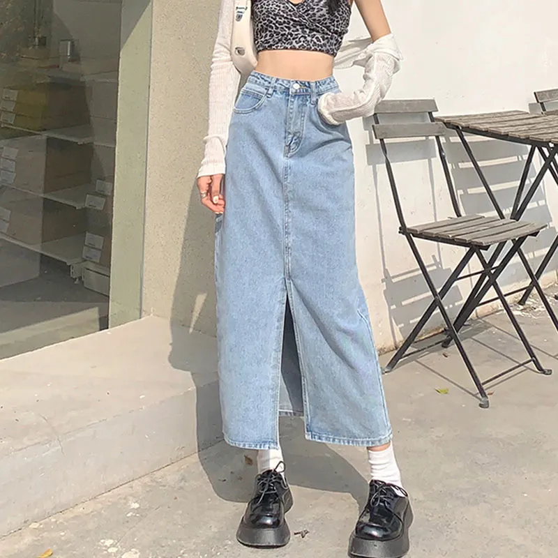 KAISER Denim Long Skirts Women's-3