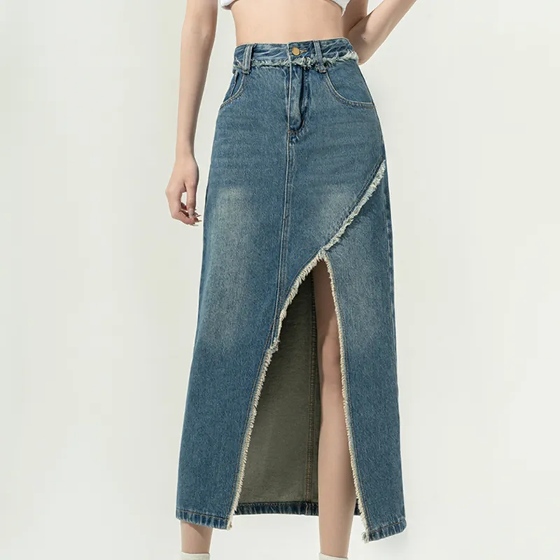 KAISER Denim Long Skirts Women's-8