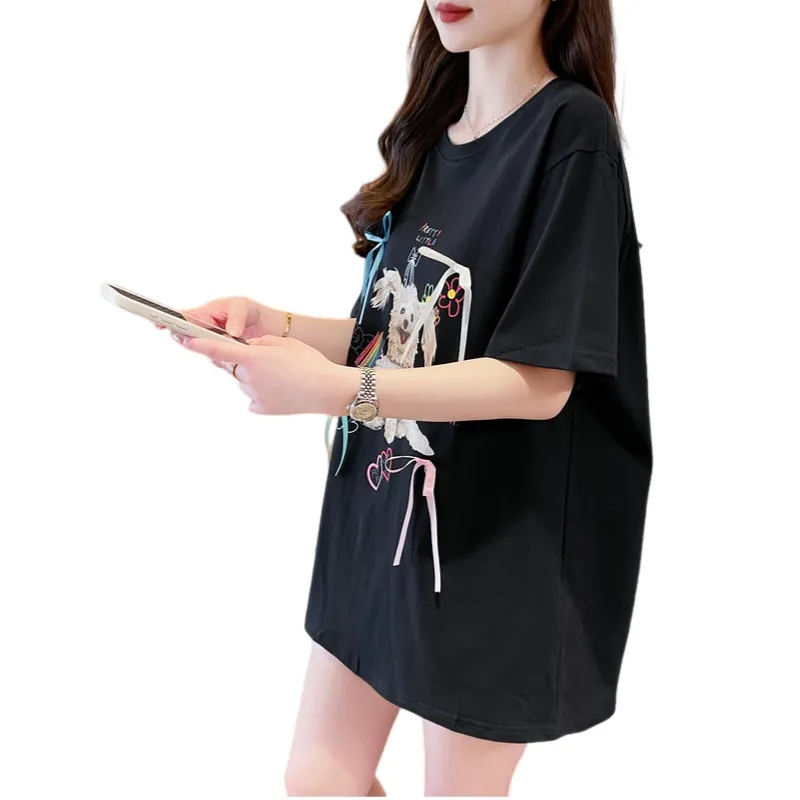 KAISER Drop Shoulder Sleeve T Shirt Women's-8