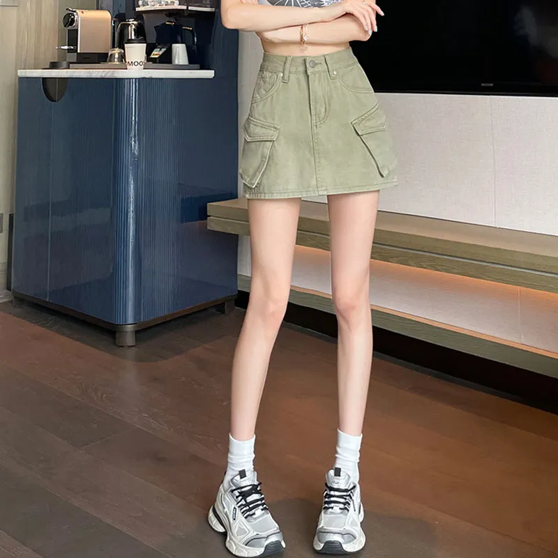 KAISER Denim Short Skirts Women's-7