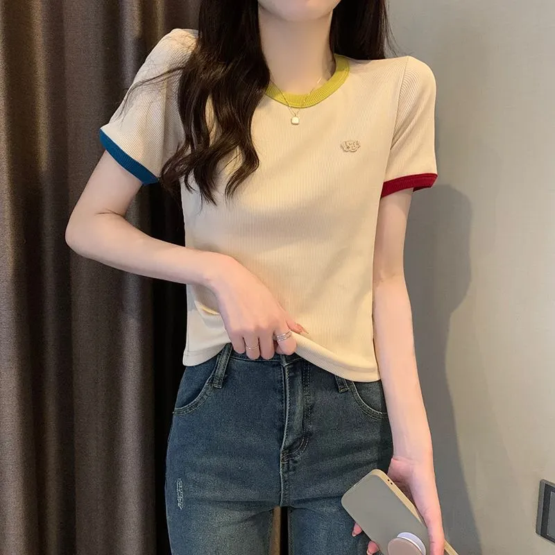 KAISER Regular T Shirt Women's Apricot-6
