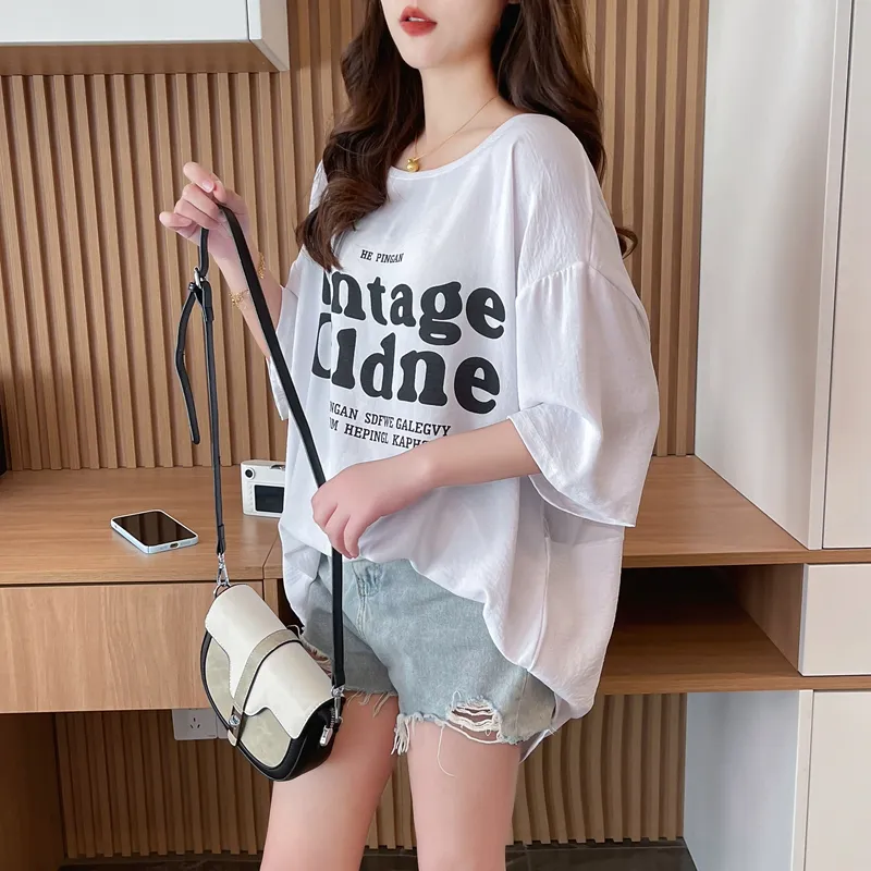 KAISER Drop Shoulder Sleeve T Shirt Women's-2