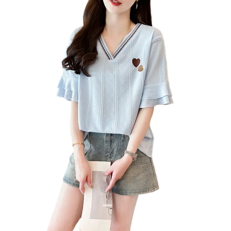 KAISER Drop Shoulder Sleeve T Shirt Women's-4