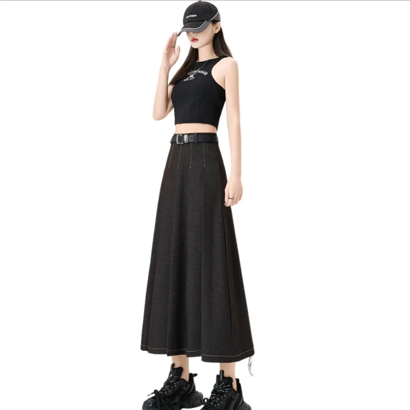 KAISER Denim Long Skirts Women's-1