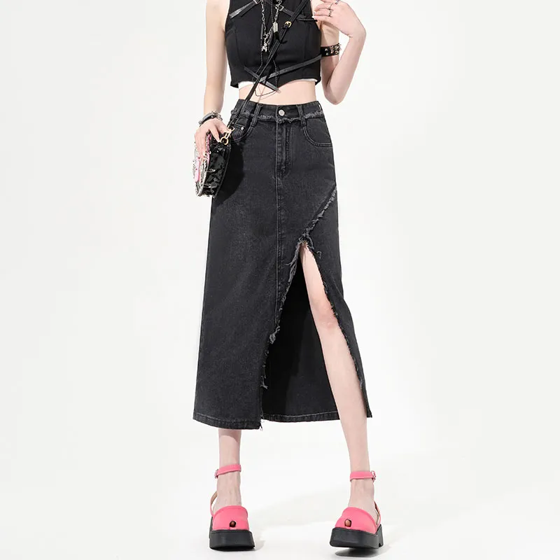 KAISER Denim Long Skirts Women's-3