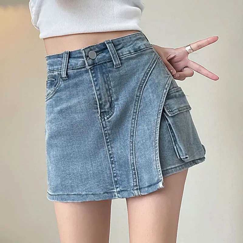 KAISER Denim Short Skirts Women's-10