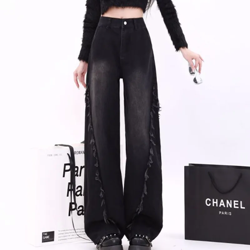 KAISER Jeans Women's Black Gray Color-5