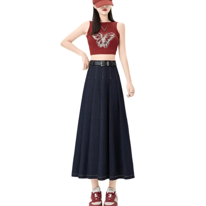 KAISER Denim Long Skirts Women's-5
