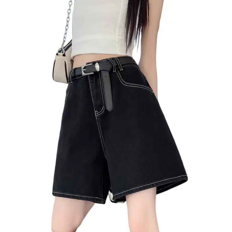 KAISER Denim Shorts Women's Black-2