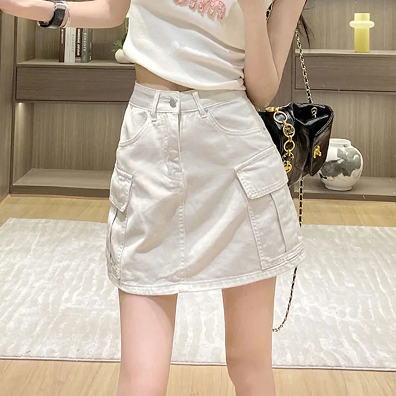 KAISER Cargo Short Skirts Women's Card Gray-6