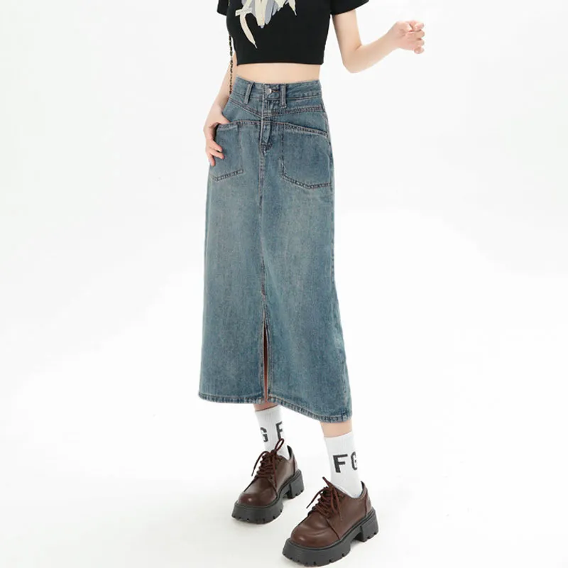 KAISER Denim Long Skirts Women's-3