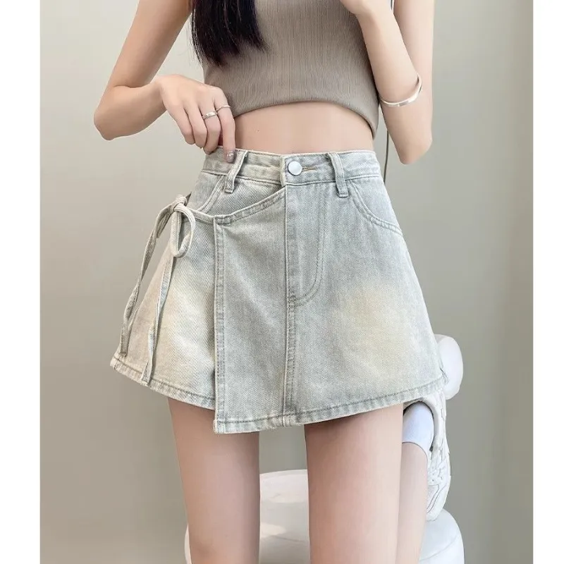 KAISER Denim Short Skirts Women's-5