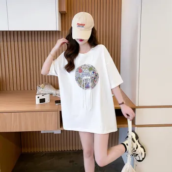 KAISER Drop Shoulder Sleeve T Shirt Women's