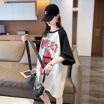 KAISER Drop Shoulder Sleeve T Shirt Women's