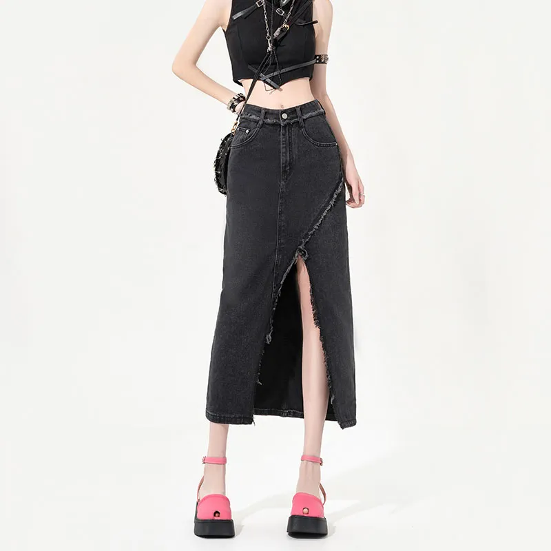 KAISER Denim Long Skirts Women's-2