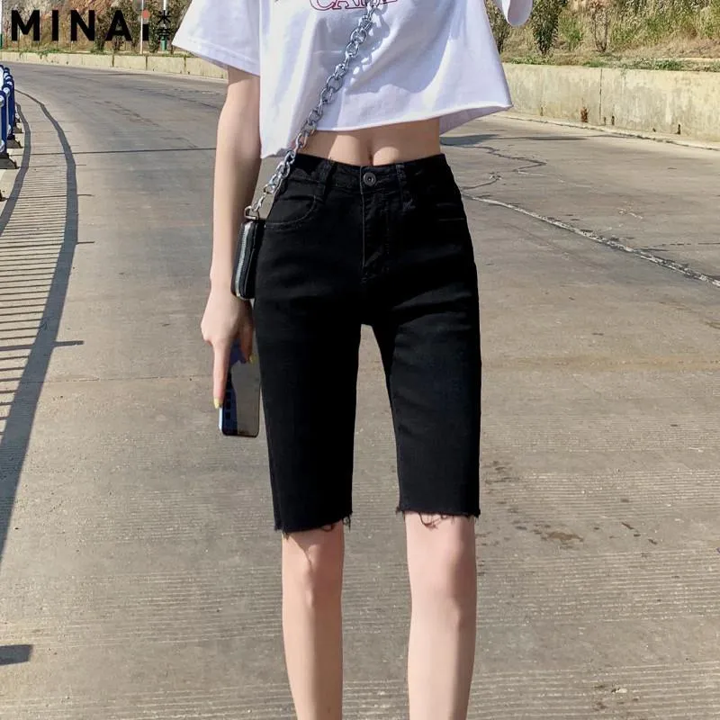 KAISER Denim Shorts Women's Black-1