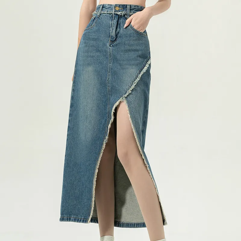 KAISER Denim Long Skirts Women's-7
