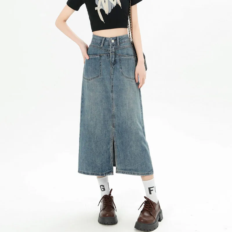 KAISER Denim Long Skirts Women's-2