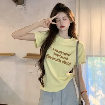 KAISER T Shirts Women's Yellow