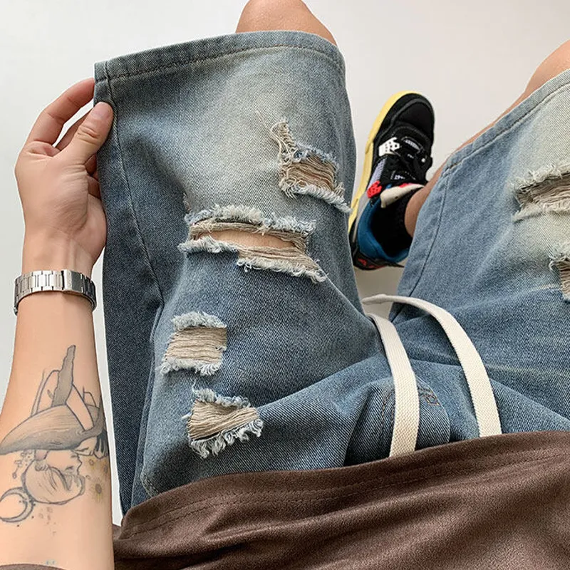 KFKU Denim Shorts Unisex-6