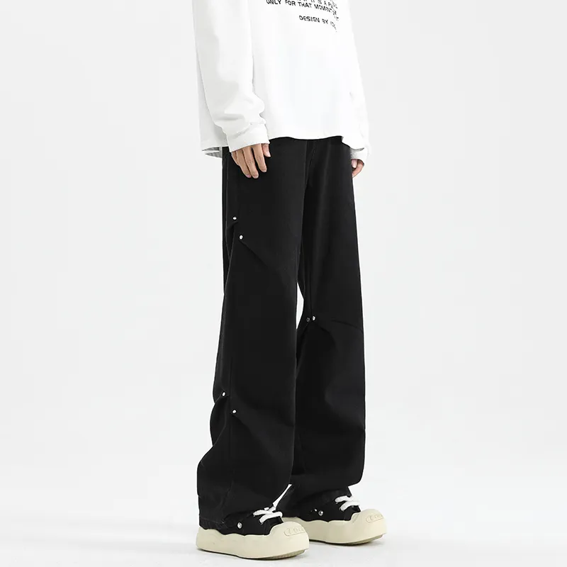 PAINT STAIN Jeans Unisex Dark Purple-277