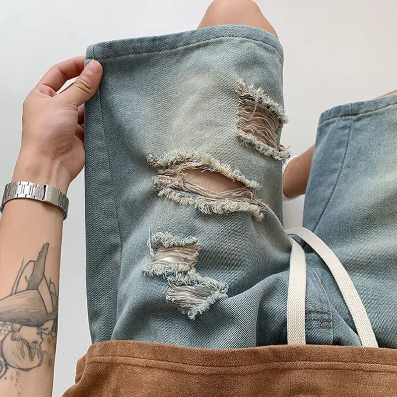 KFKU Denim Shorts Unisex-2