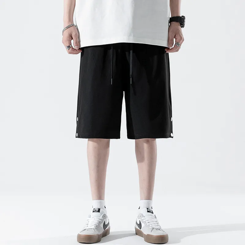 KFKU Casual Shorts Unisex Black-2