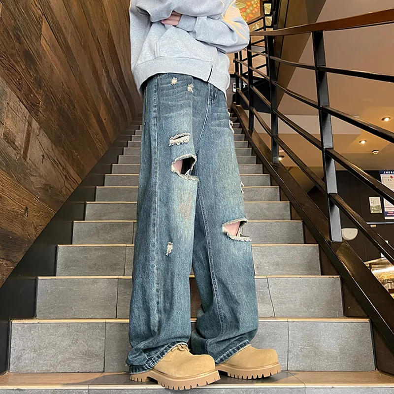 KFKU Jeans Unisex Blue-3
