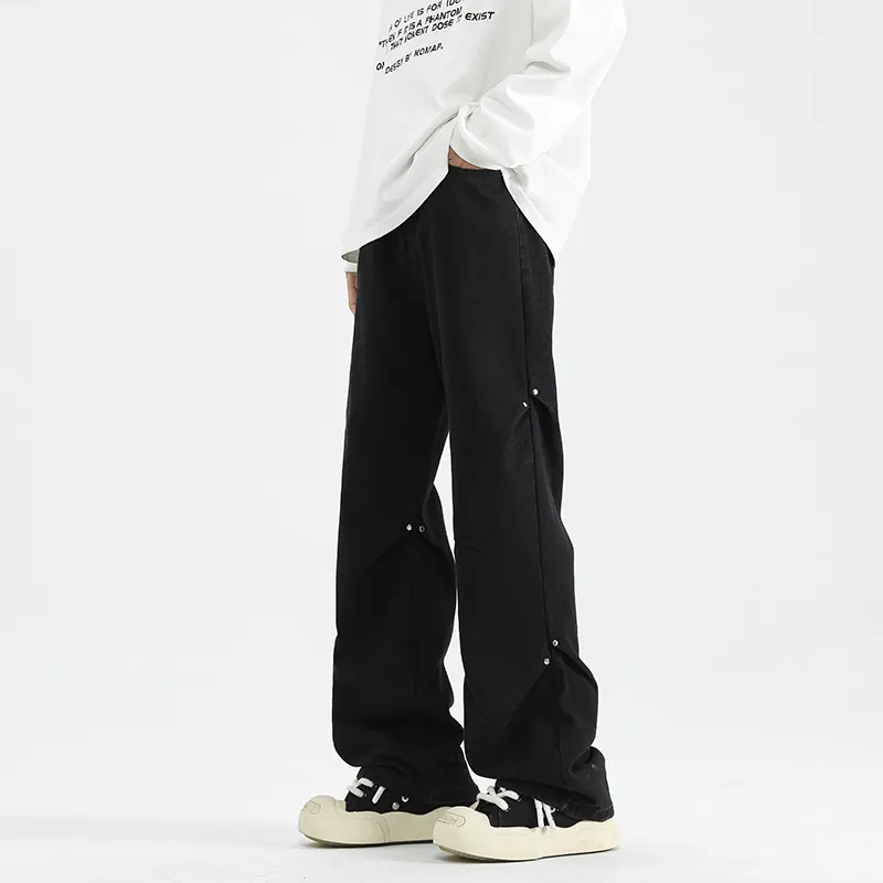 PAINT STAIN Jeans Unisex Dark Purple-275
