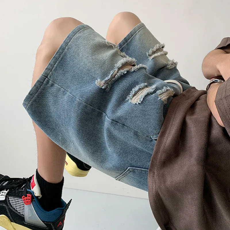 KFKU Denim Shorts Unisex-7