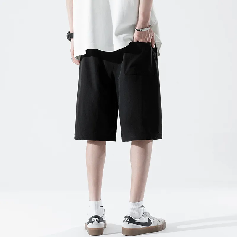 KFKU Casual Shorts Unisex Black-3