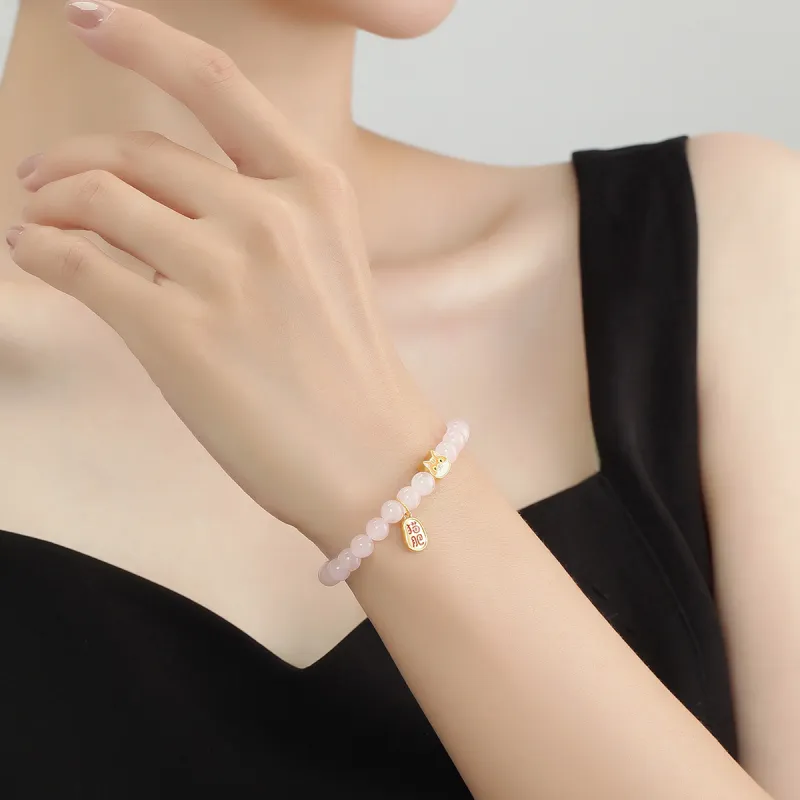 Branded jewelry Gold Bracelet Women's-4