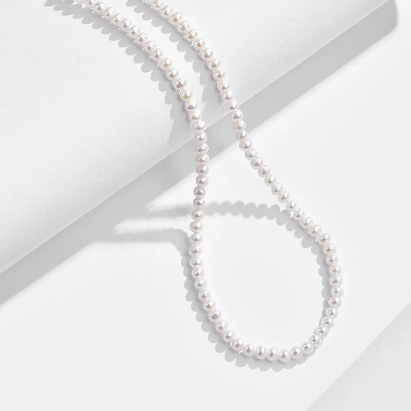 Branded Jewelry Pearl Necklaces Women's-4