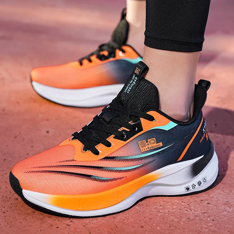 Gaius Durant Cushioning Rebound Abrasion Resistant Breathable Anti Rollover Slip Resistant Low Top Running Shoes Men's-5