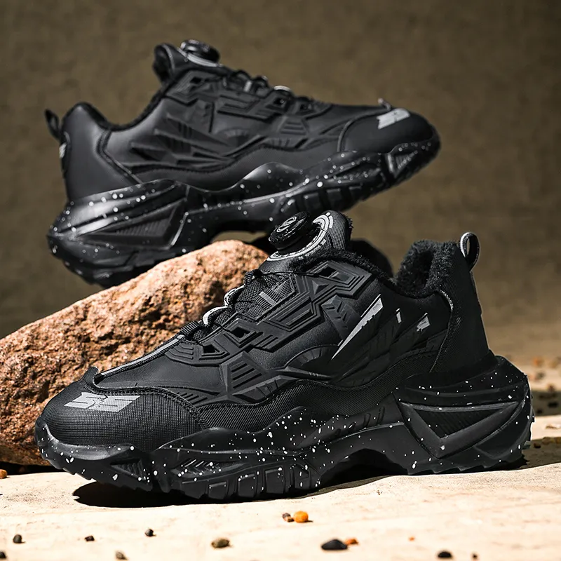 Gaius Durant Chunky Sneakers Men's Black-1