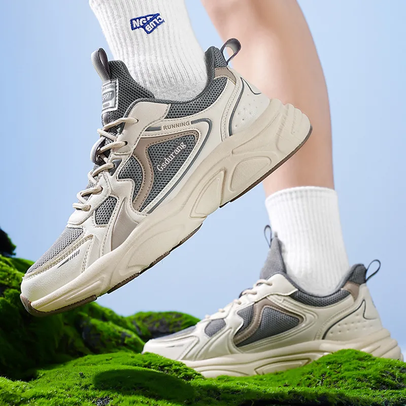 Gaius Durant Anti Slip And Wear Resistant Height Increasing Low Top Chunky Sneakers Unisex-2