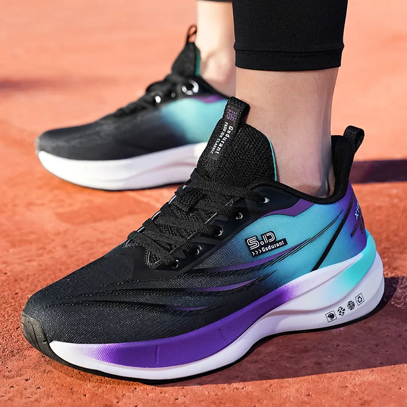 Gaius Durant Cushioning Rebound Abrasion Resistant Breathable Anti Rollover Slip Resistant Low Top Running Shoes Men's-9