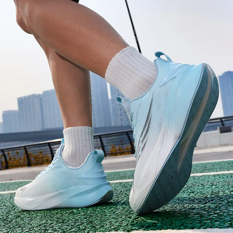 Gaius Durant Cushioning, Abrasion Resistant, Slip Resistant Low Top Running Shoes Unisex Sea Salt White-4
