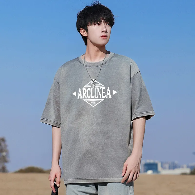 ARCLINEA Washable Short Sleeved T Shirts Unisex-18