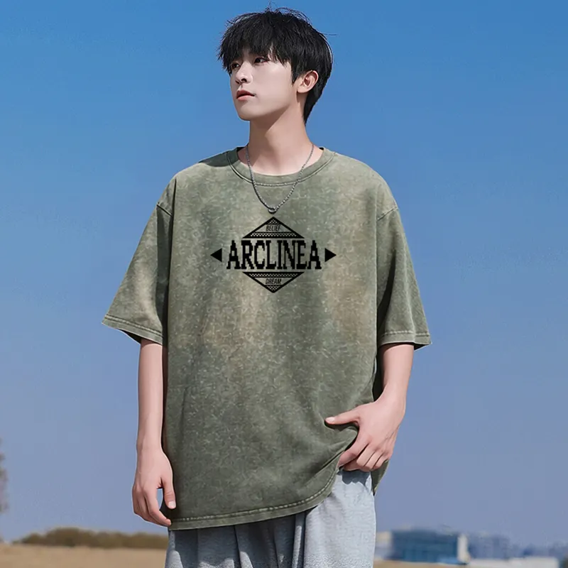 ARCLINEA Washable Short Sleeved T Shirts Unisex-28