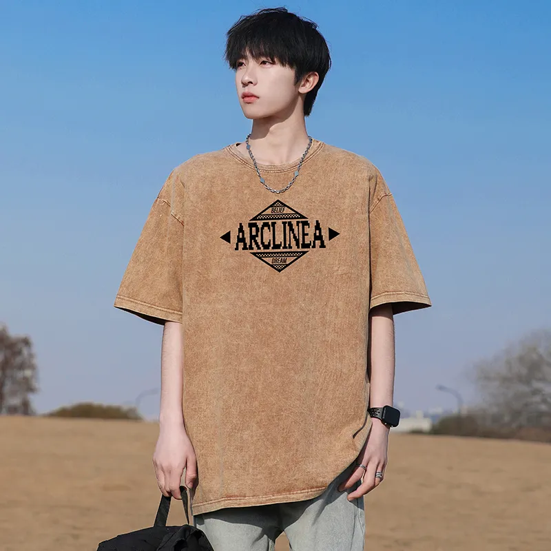 ARCLINEA Washable Short Sleeved T Shirts Unisex-13