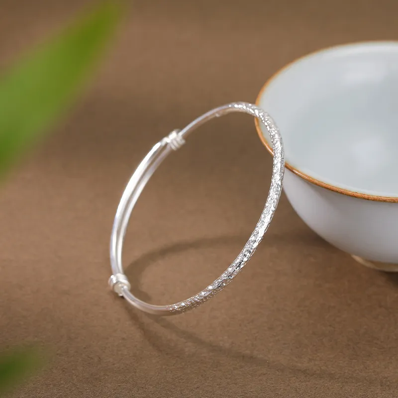DVNRR S 999 Fine Silver Sterling Silver Bracelets Women's-4