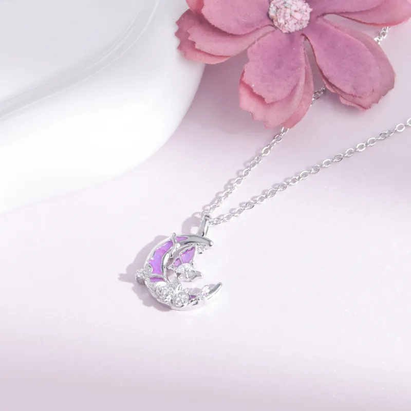 DVNRR S925 Silver Necklaces Women's-2