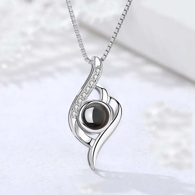 DVNRR S925 Silver Necklaces Women's-3