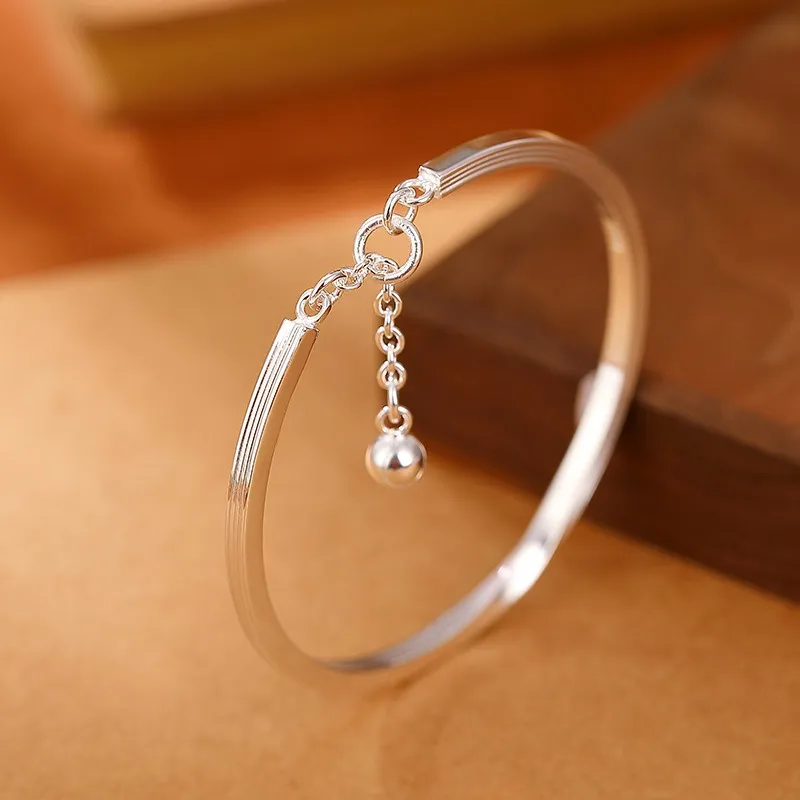 DVNRR 999 Fine Silver Bangles Women's-4